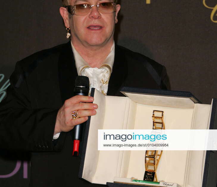 Elton John Singer Cannes Film Festival 2006 Carlton Hotel, Cannes, France 20 May 2006 Elton John