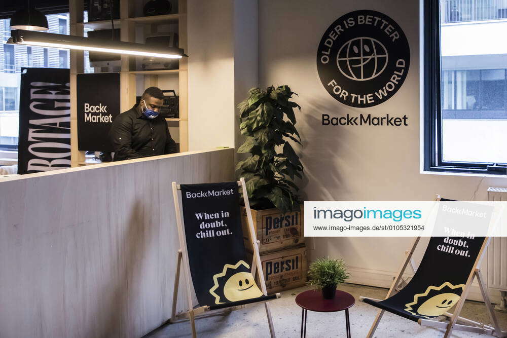 Paris, France October 5, 2020 Visit of the BackMarket company