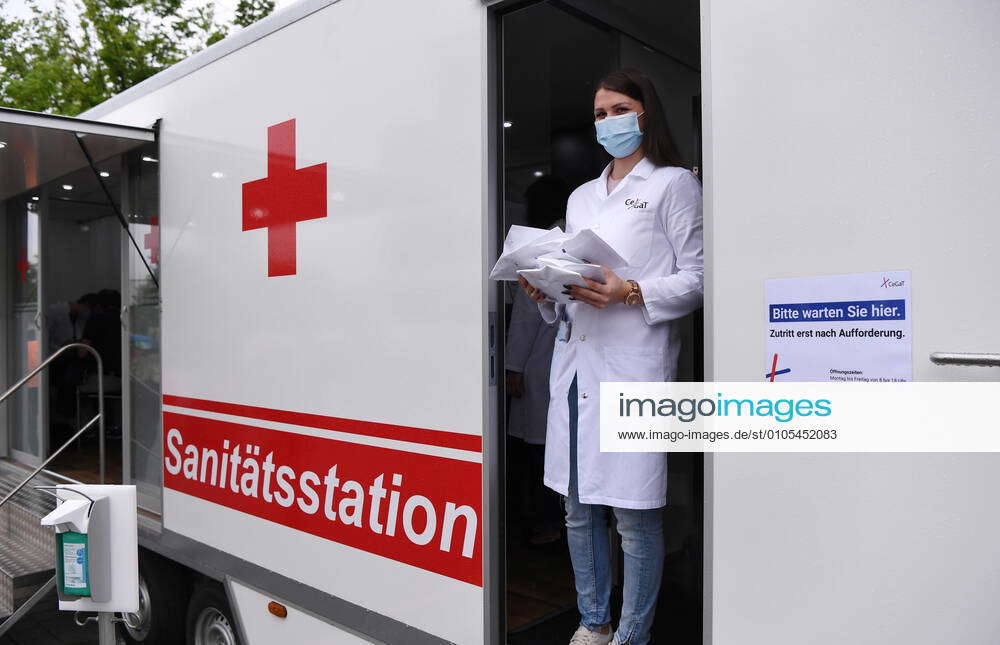 Tuebingen 11 05 2020 Big rush at the Tuebingen biotech company CeGaT