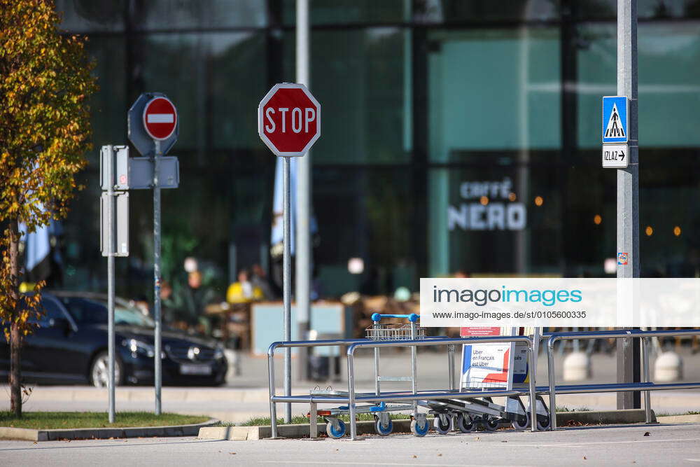 COVID19 Zagreb Airport crisis An empty Zagreb airport is pictured