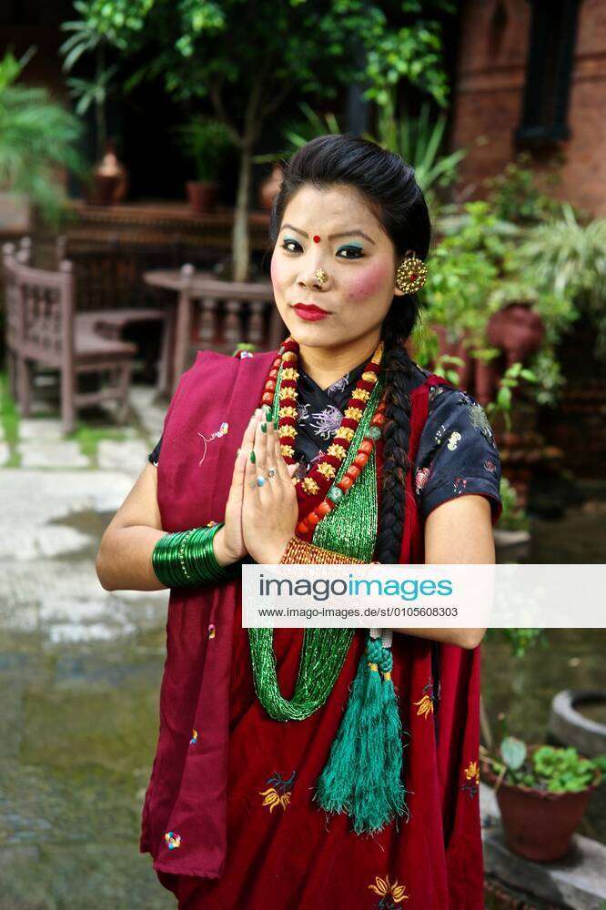 We were in Ghandruk and we wore this beautiful Gurung traditional dress 😍  | Instagram