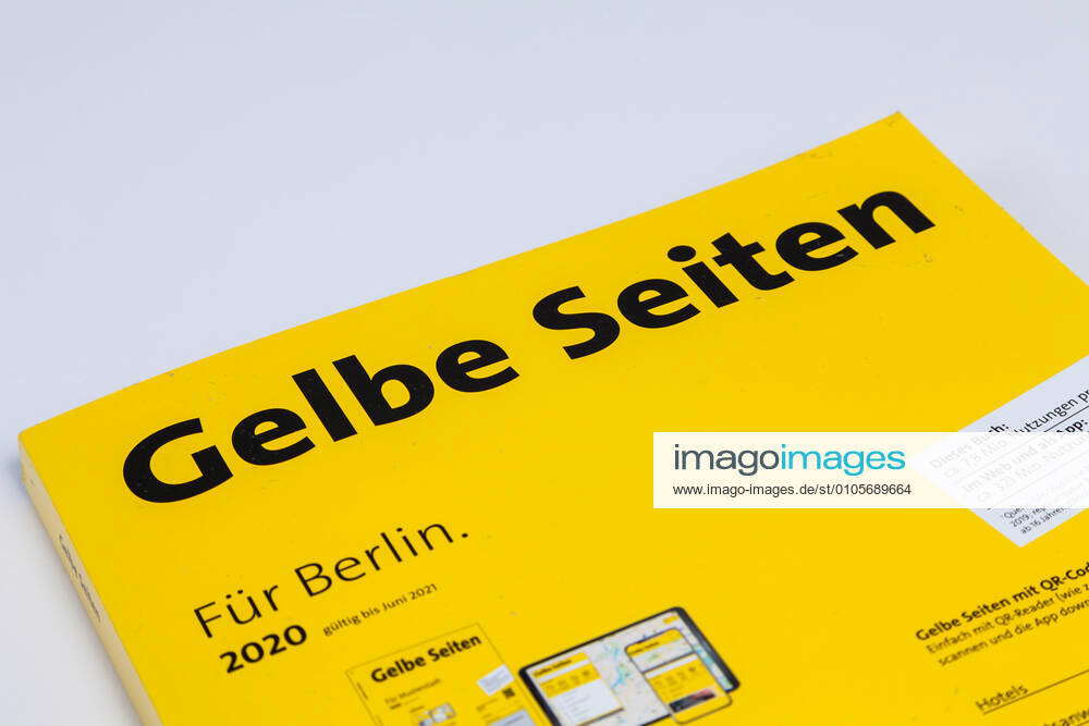 Yellow pages for Berlin