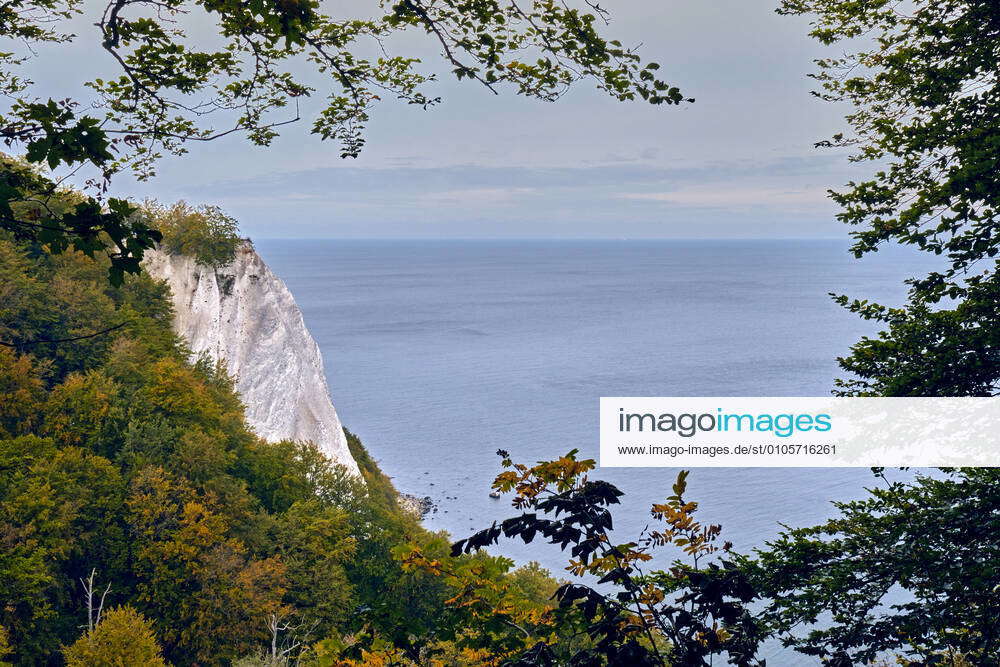 Chalk Coast View of the Baltic Sea with the Chalk Coast and the ...