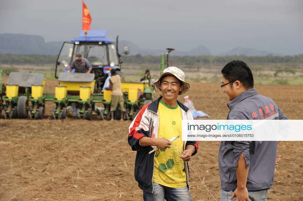ANGOLA Malanje Black Stone Farm, eine 20.000 Hektar grosse Farm der