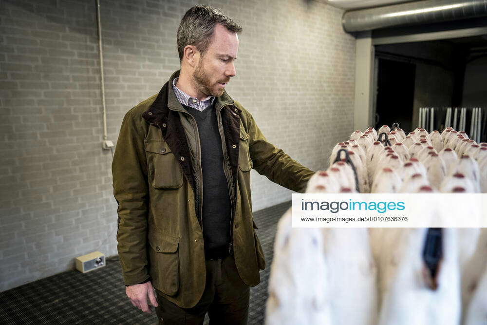 Liberal Party Chairman Jakob Ellemann Jensen During A Visit To A Combined Mink Farm And Fur Farm 8820