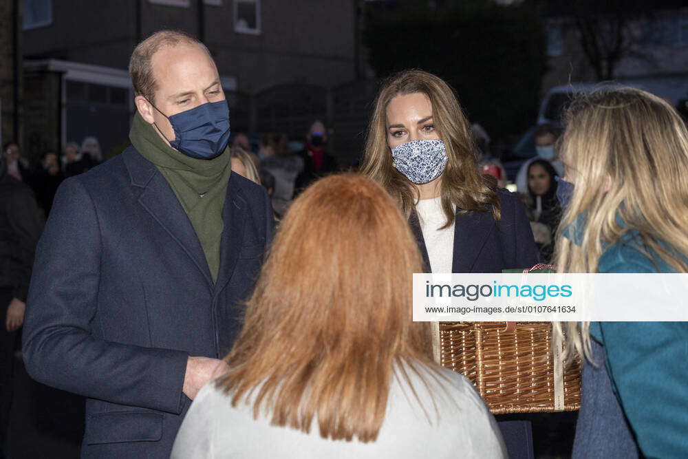 . 07 12 2020. Batley, United Kingdom. Prince William and Kate Middleton