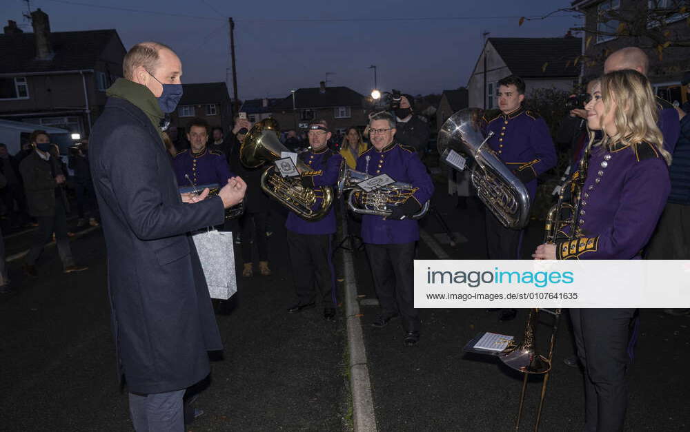 . 07 12 2020. Batley, United Kingdom. Prince William and Kate Middleton