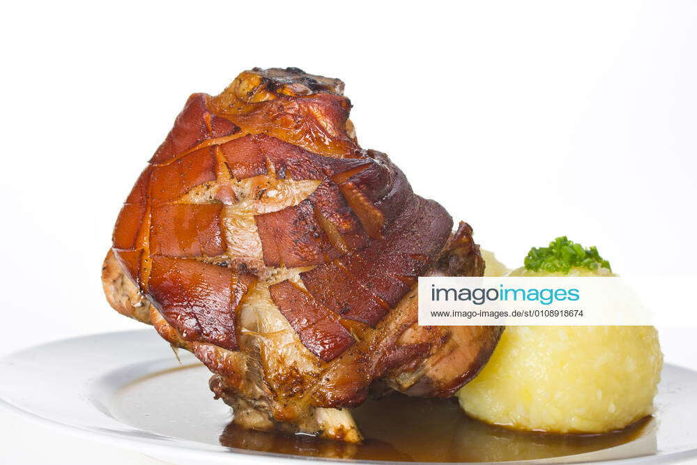 Bavarian knuckle of pork with potato dumpling bavarian knuckle of pork
