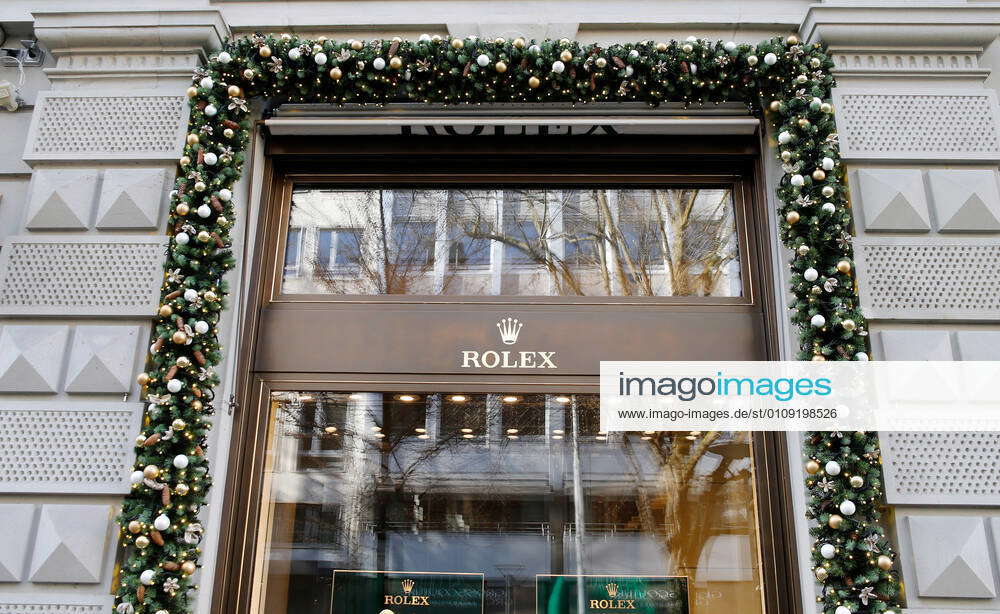 Photo Manuel Geisser 29 12 2020 Zurich Rolex Boutique Bahnhofstrasse