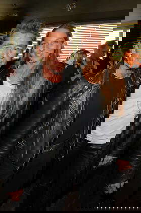 Sony Music Reception 22 03 2012 Musician, singer Peter Maffay wife Tanja Makkay née Spengler at the