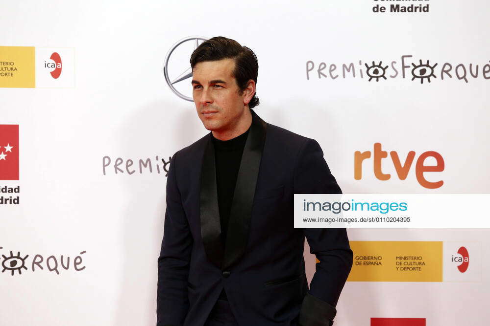 Mario Casas poses on the red carpet of the 26th edition of the Forque