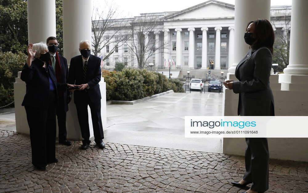 Treasury Secretary Janet Yellen joined by her husband George Akerlof ...