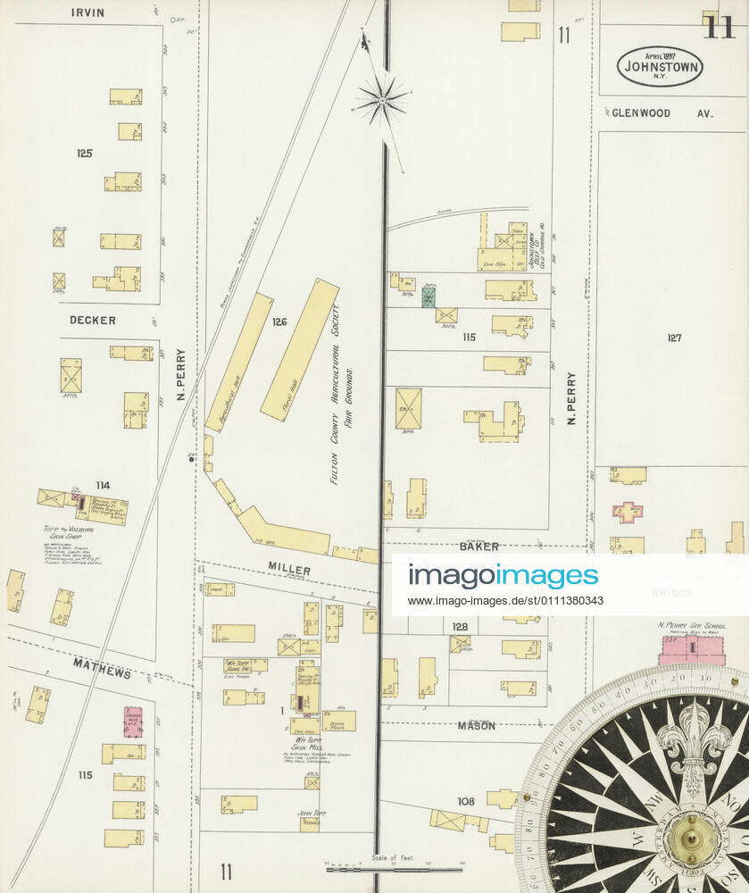 Image 11 of Sanborn Fire Insurance Map from Johnstown, Fulton County ...