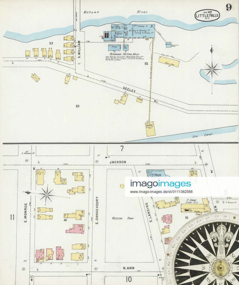 Image 9 of Sanborn Fire Insurance Map from Little Falls, Herkimer ...