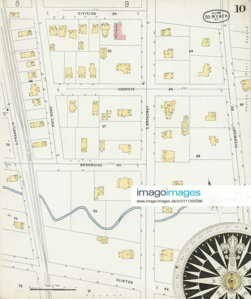 Image 10 of Sanborn Fire Insurance Map from Nyack, Rockland County, New ...