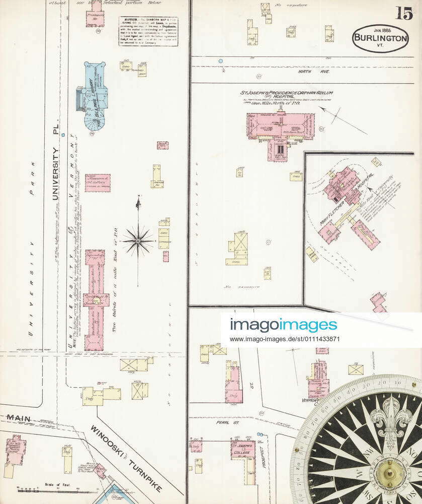 Image 15 of Sanborn Fire Insurance Map from Burlington, Chittenden ...