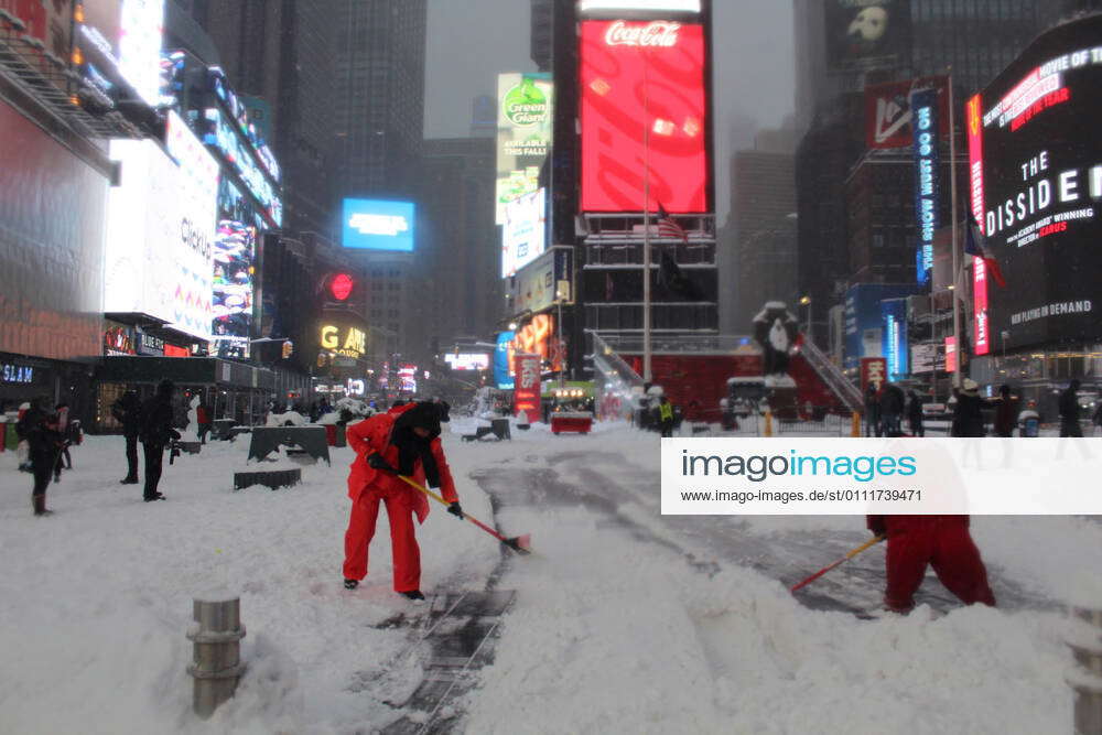 February 1, 2021, New York City, New York, USA: The First Major Winter ...