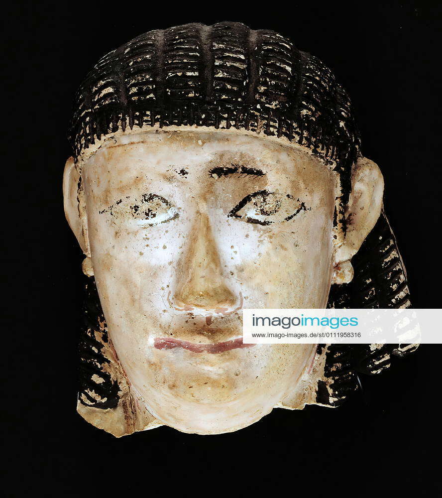 Tuna el-Gebel, Antinoopolis Workshop Group 1, Female Mummy Mask ...