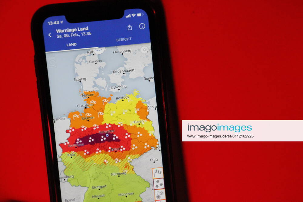 Unwetterwarnung für Norddeutschland entsendet Northern Germany must