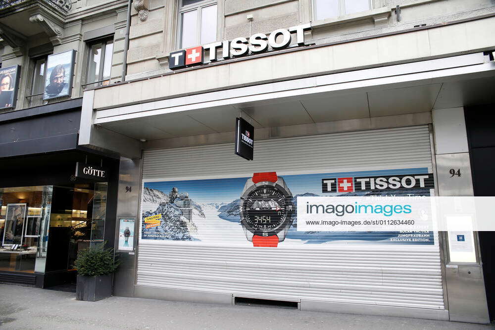 Photo Manuel Geisser 09 02 2021 Zurich Tissot Watches branch on