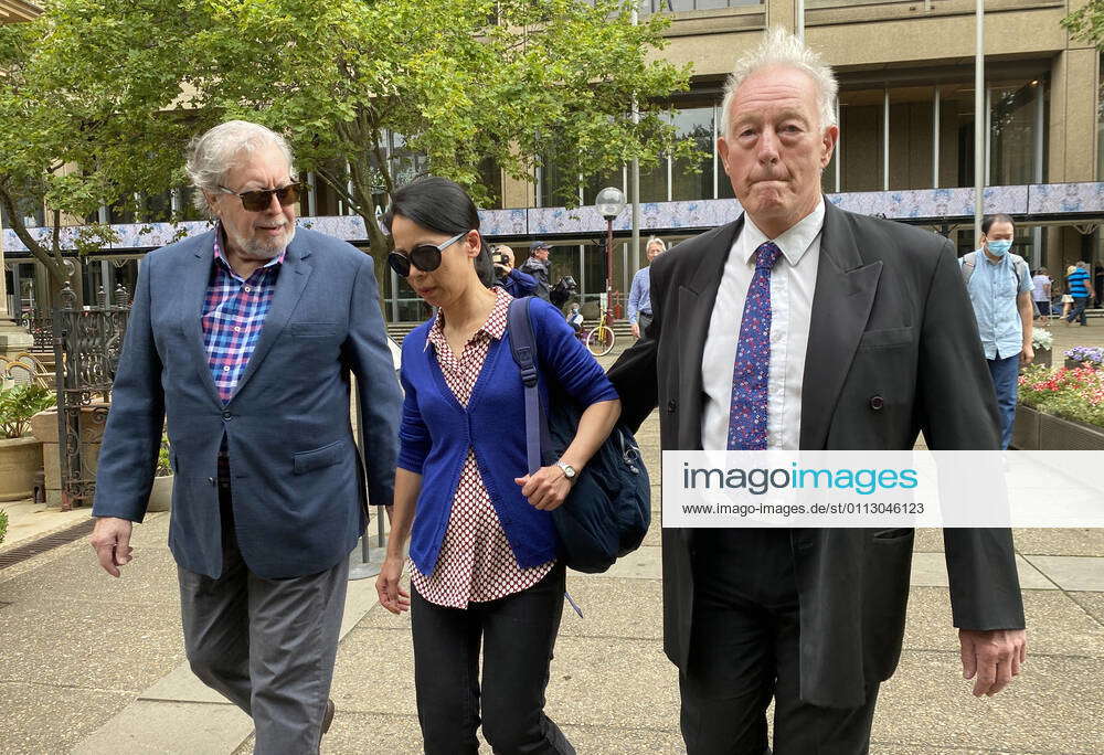 ROBERT XIE COURT, Kathy Lin (centre), the wife of Robert Xie is seen ...