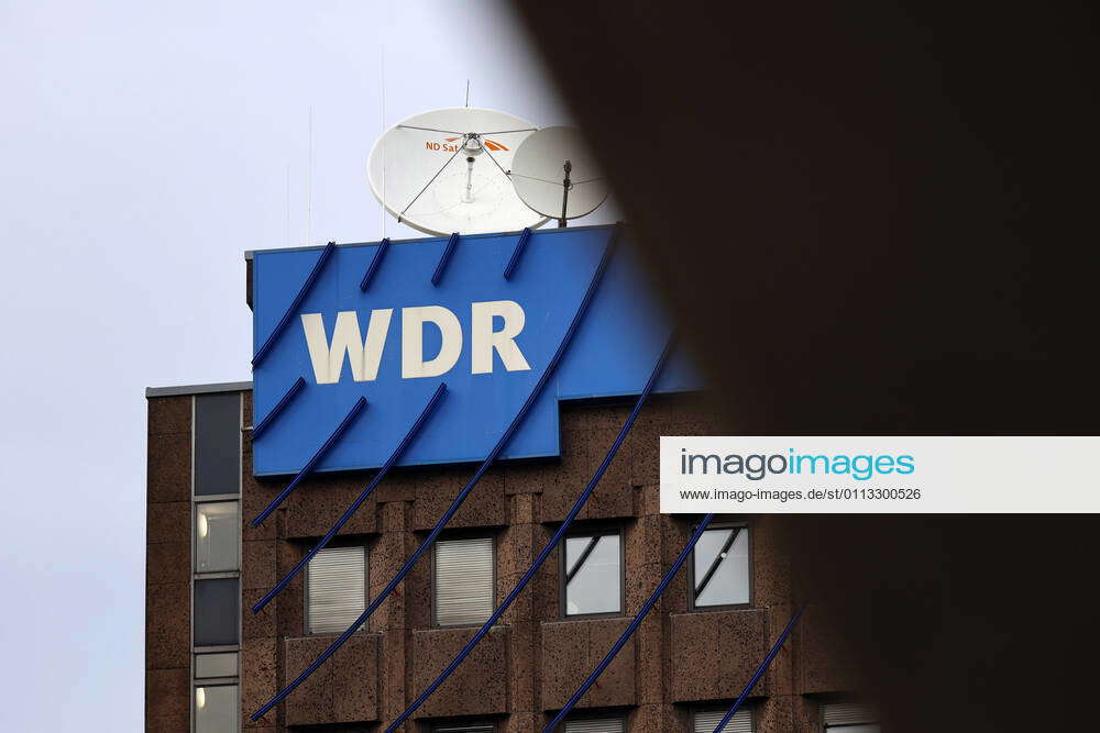 Logo des WDR am Westdeutschen Rundfunk Köln. Der WDR sorgt nach der ...