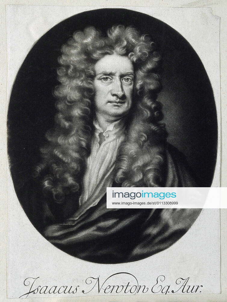 Sir Isaac Newton, English mathematician, physicist, astronomer ...