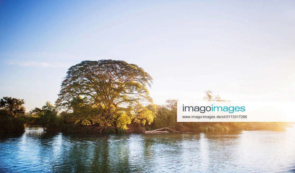 View of Don Det and the Meekong River, four thousand islands, Si Phan ...