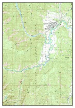 Leavenworth, Washington, map 1964, 1:62500, United States of America by ...