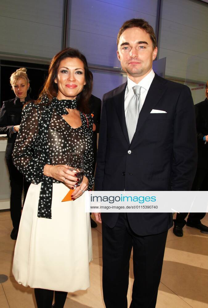 Lars Windhorst with his wife Tatjana at the 1 Berlin Human Rights Forum ...