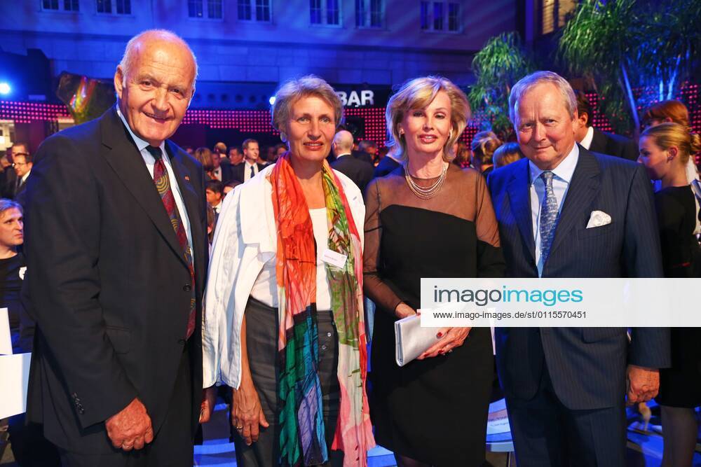 Honorary prize winners Prof Dr Goetz W and Beatrice Werner and Dr