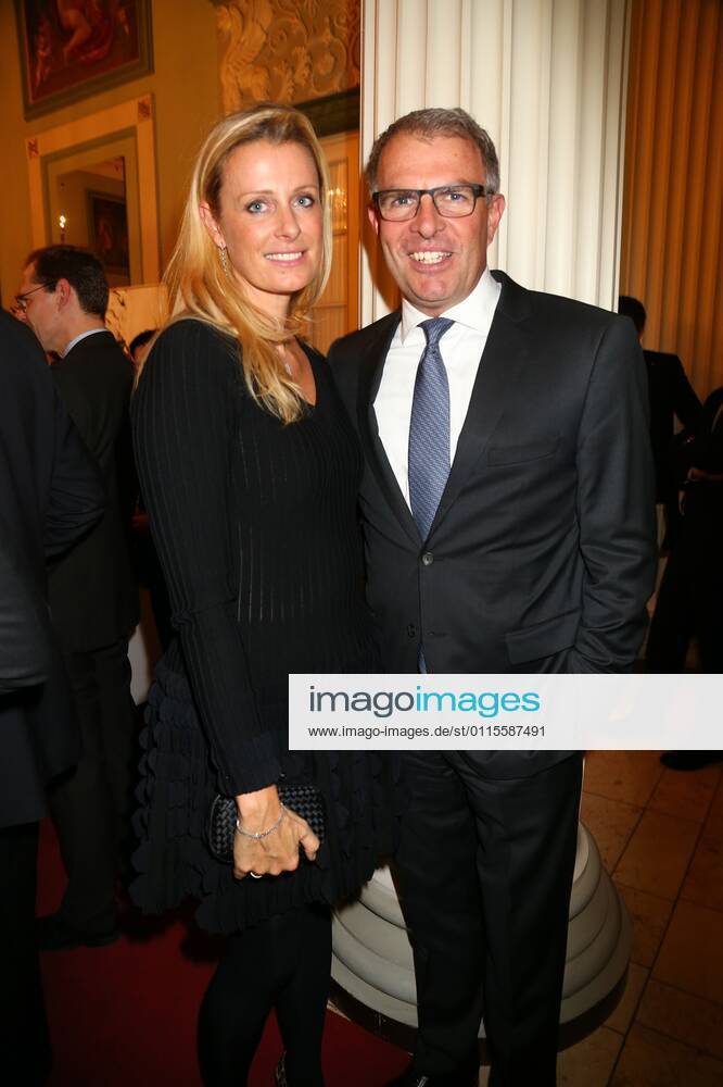 Lufthansa Chairman and CEO Carsten Spohr and wife Vivian Spohr at the ...