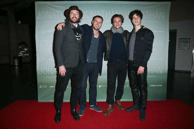 VL Liam, Lenny, Jeremy , and Nick Mockridge Jonathan cinema premiere at ...