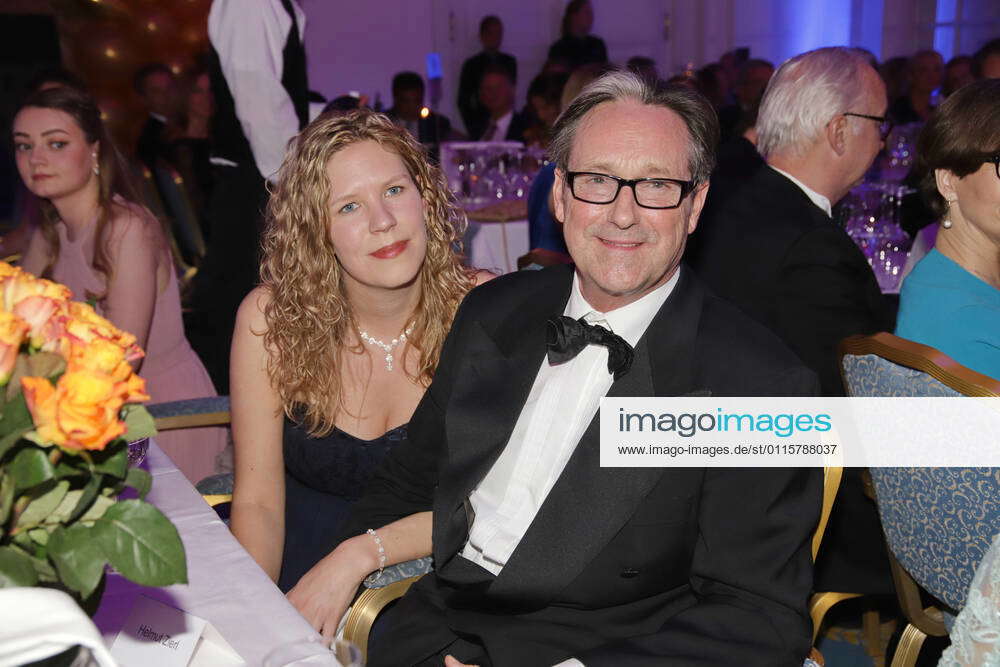 Helmut Zierl with his girlfriend Sabrina Boecker, Blue Ball 2018 at ...
