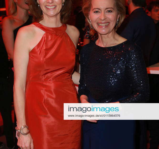 Katarina Barley und Ursula von der Leyen beim Empfang der TV