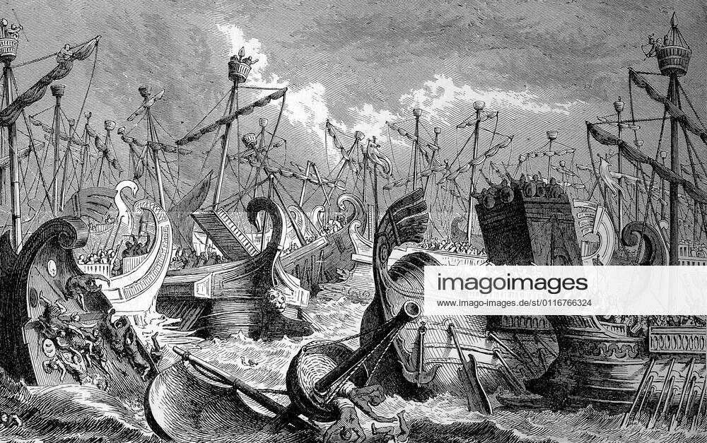 The Battle of the Aegates, Battle of the Egadi Islands, fought off the ...