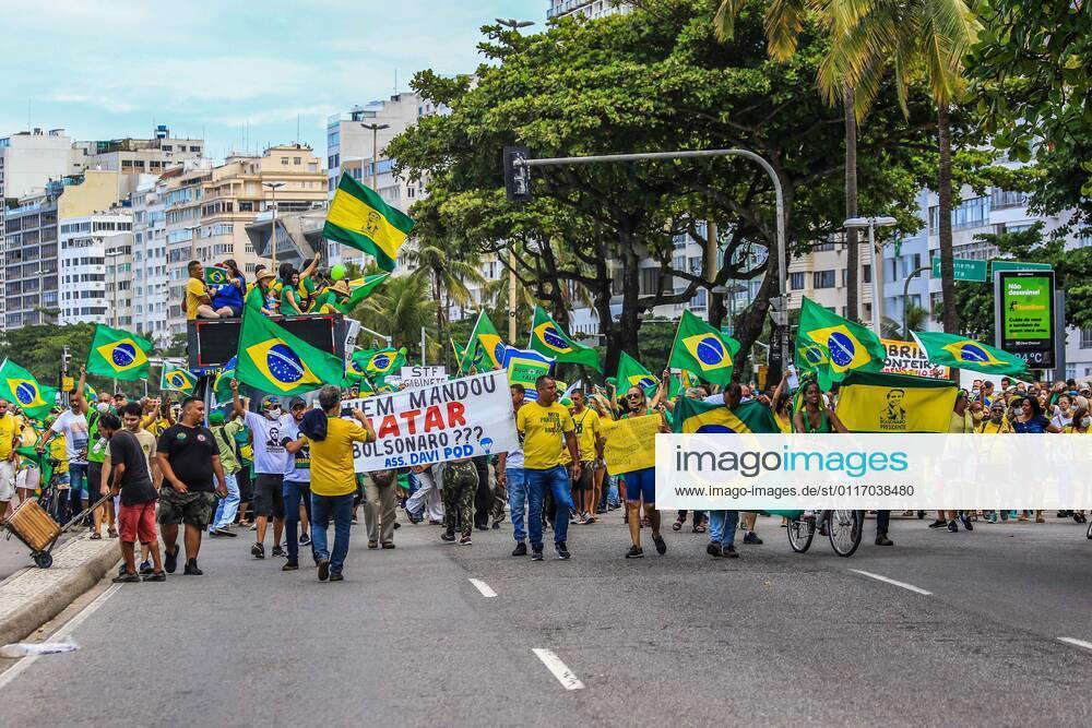 : BRAZIL. RIO DE JANEIRO. PROTEST. Supporters of President Jair ...