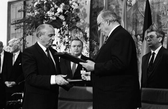 Germany Bonn 24 01 1989 archive Nr 01 90 3a President Carlos Andrés ...