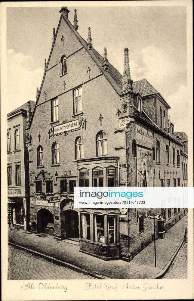 Oldenburg in Niedersachsen, Partie am Hotel Graf Anton Günther ...