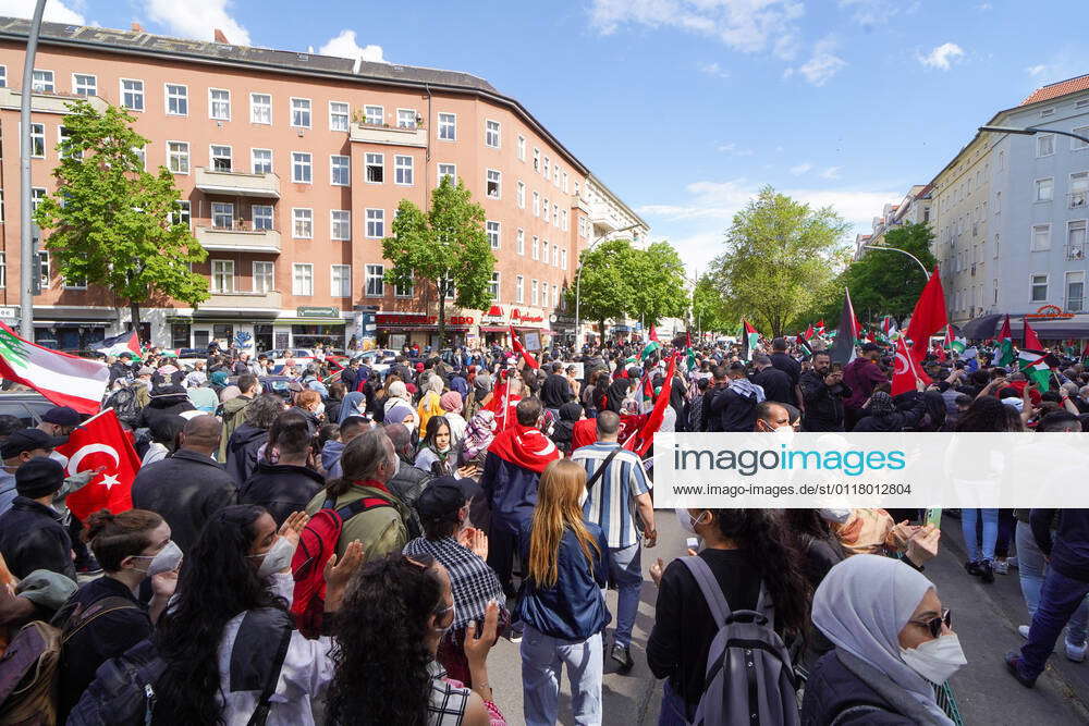 15 05 2021,Berlin,Germany,GER,pro Palestinian Demo Starting From