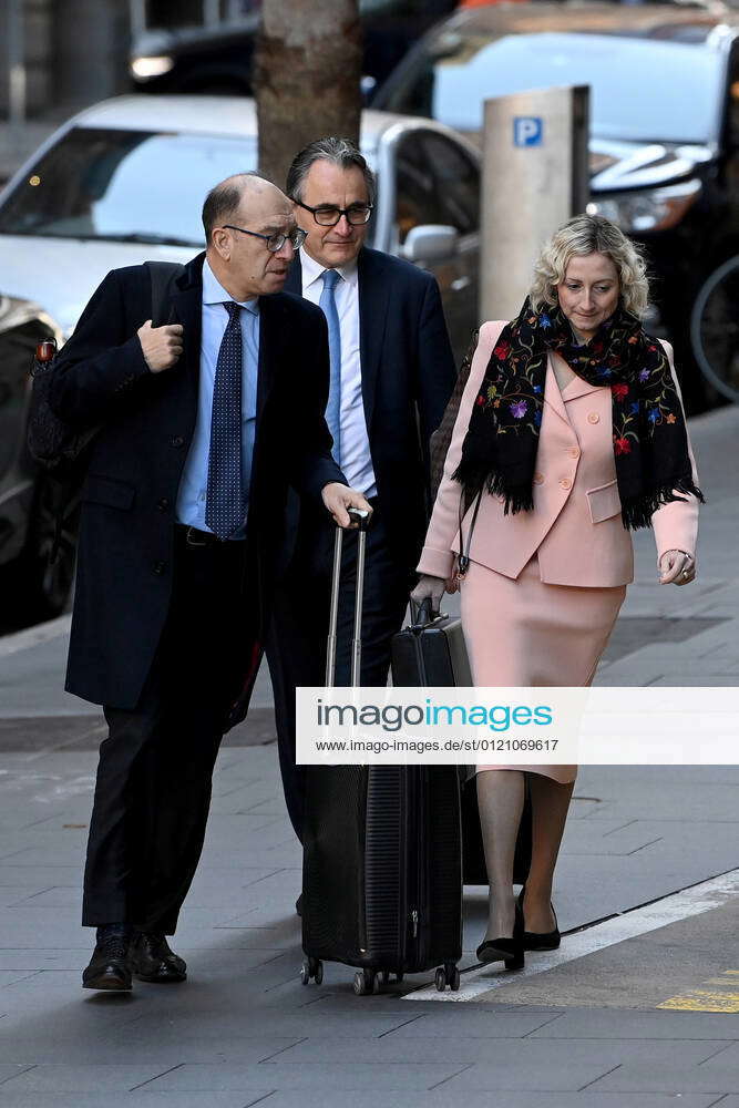 BEN ROBERTS SMITH COURT, Monica Allen (right) arrives at the Federal ...