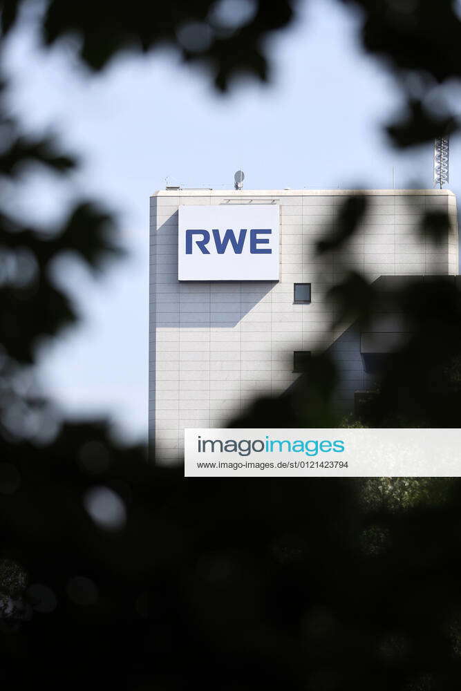 The logo of RWE Power AG at the energy companys headquarters in Cologne ...