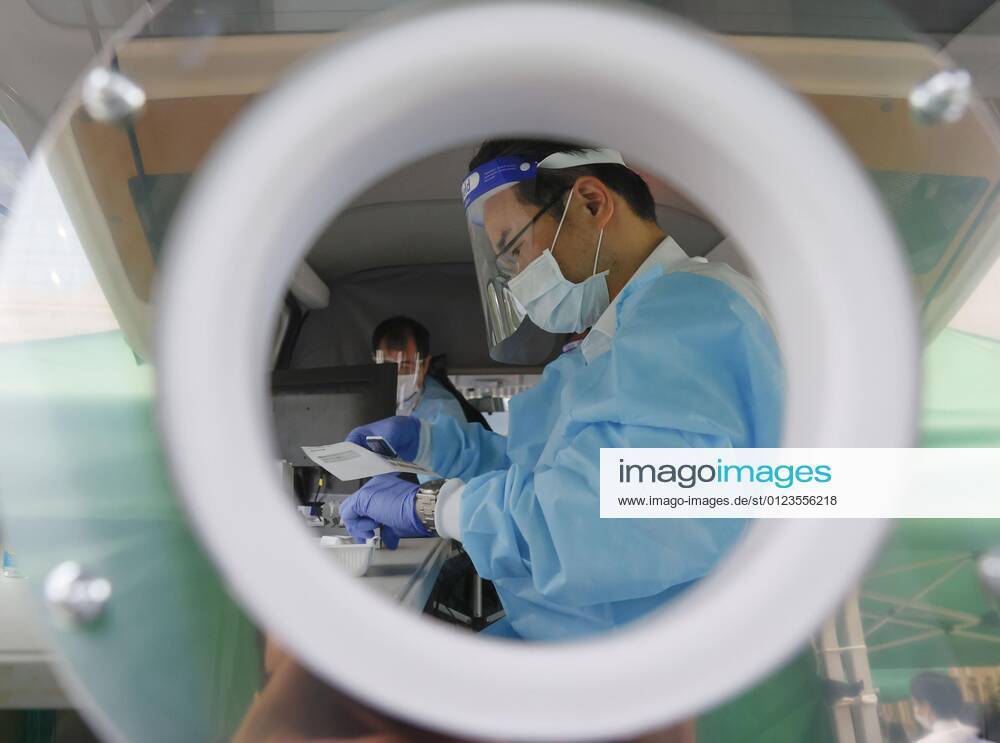 Virus test in Tokyo s nightlife district A coronavirus antigen test is