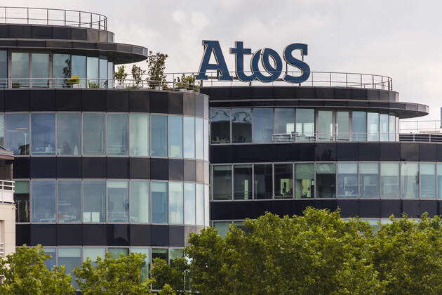 Bezon, France July 7, 2021 - Atos CEO hold press conference at Atos ...