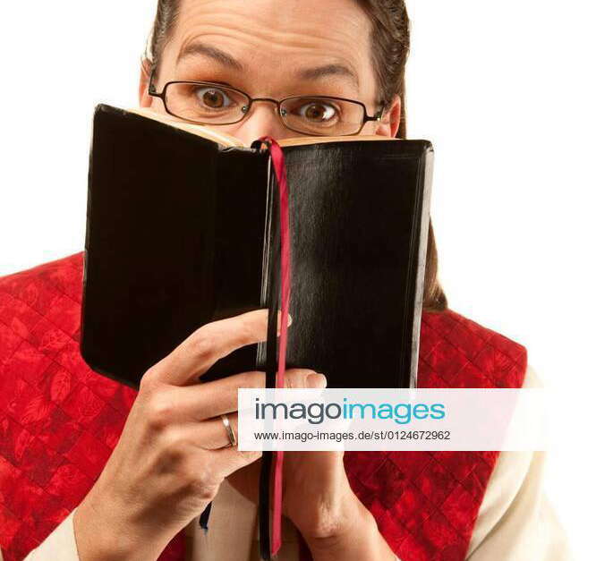 Female preacher model released, Symbolfoto