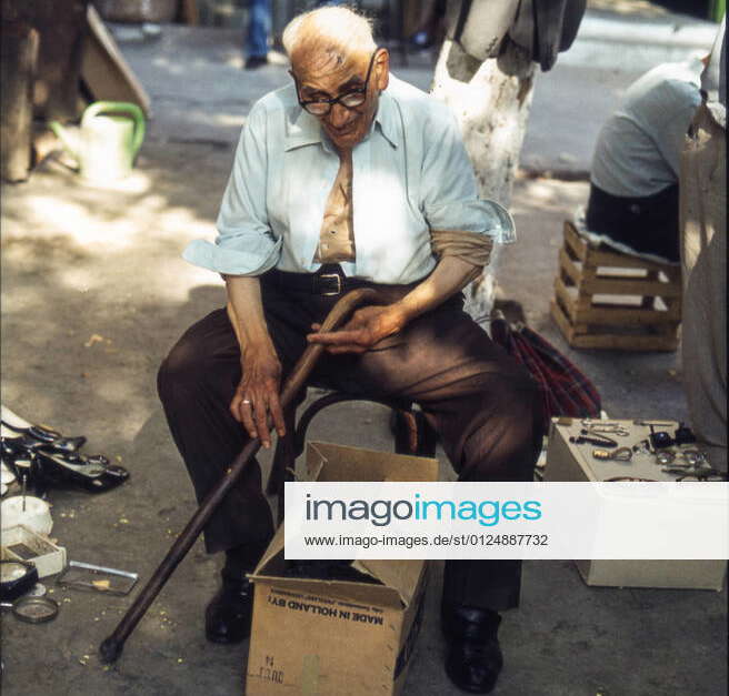 Flea market, Plaka, Athens, Greece, summer