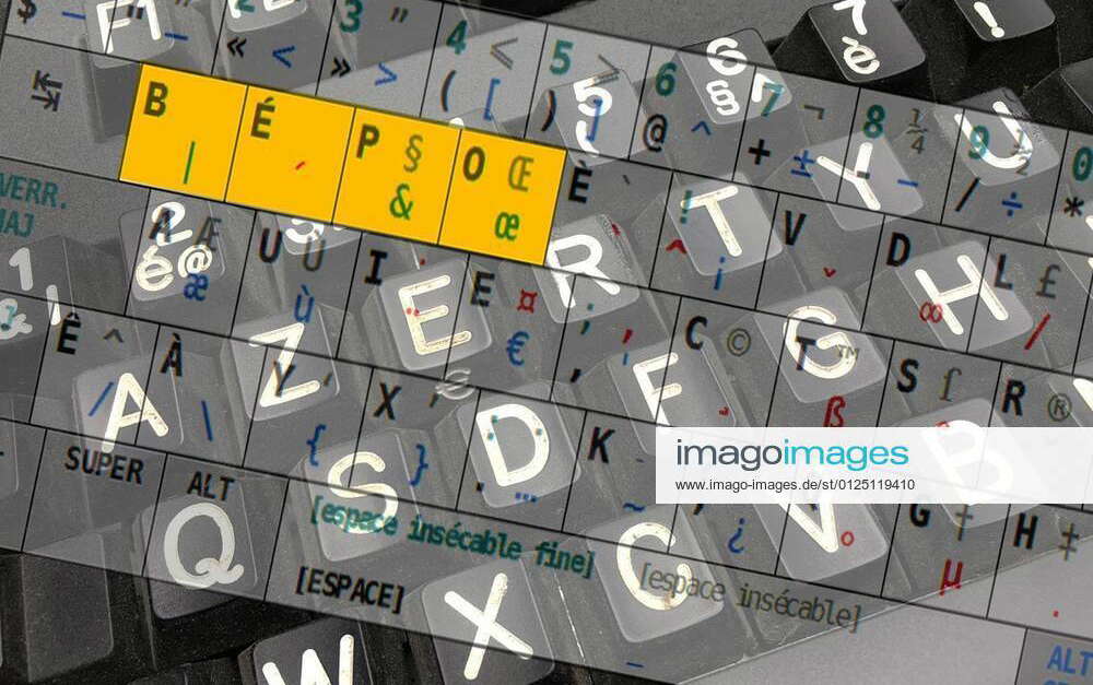 Bepo keyboard layout ; clavier BEPO Reporters EUREKA xTotemx