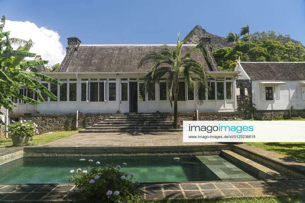 Pool of the colonial house Eureka House or Maison Eureka in Moka