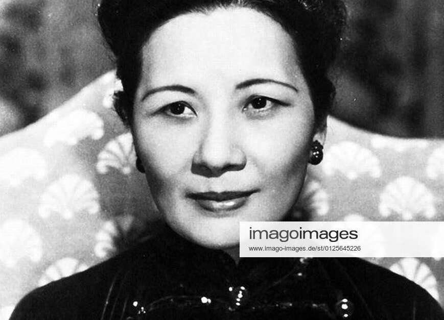 Soong May-ling or Mei-ling, also known as Madame Chiang Kai-shek (Song ...