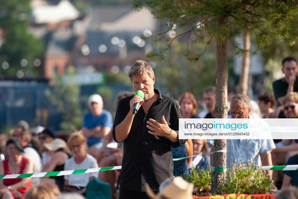 Bündnis 90 Die Grünen Wahlkampf mit Dr. Robert Habeck in Flensburg